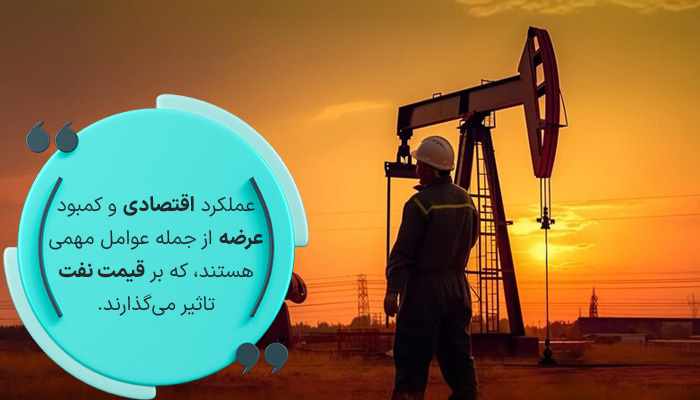 کمبود عرضه و رشد اقتصادی باعث تغییر قیمت در نفت می‌شوند.